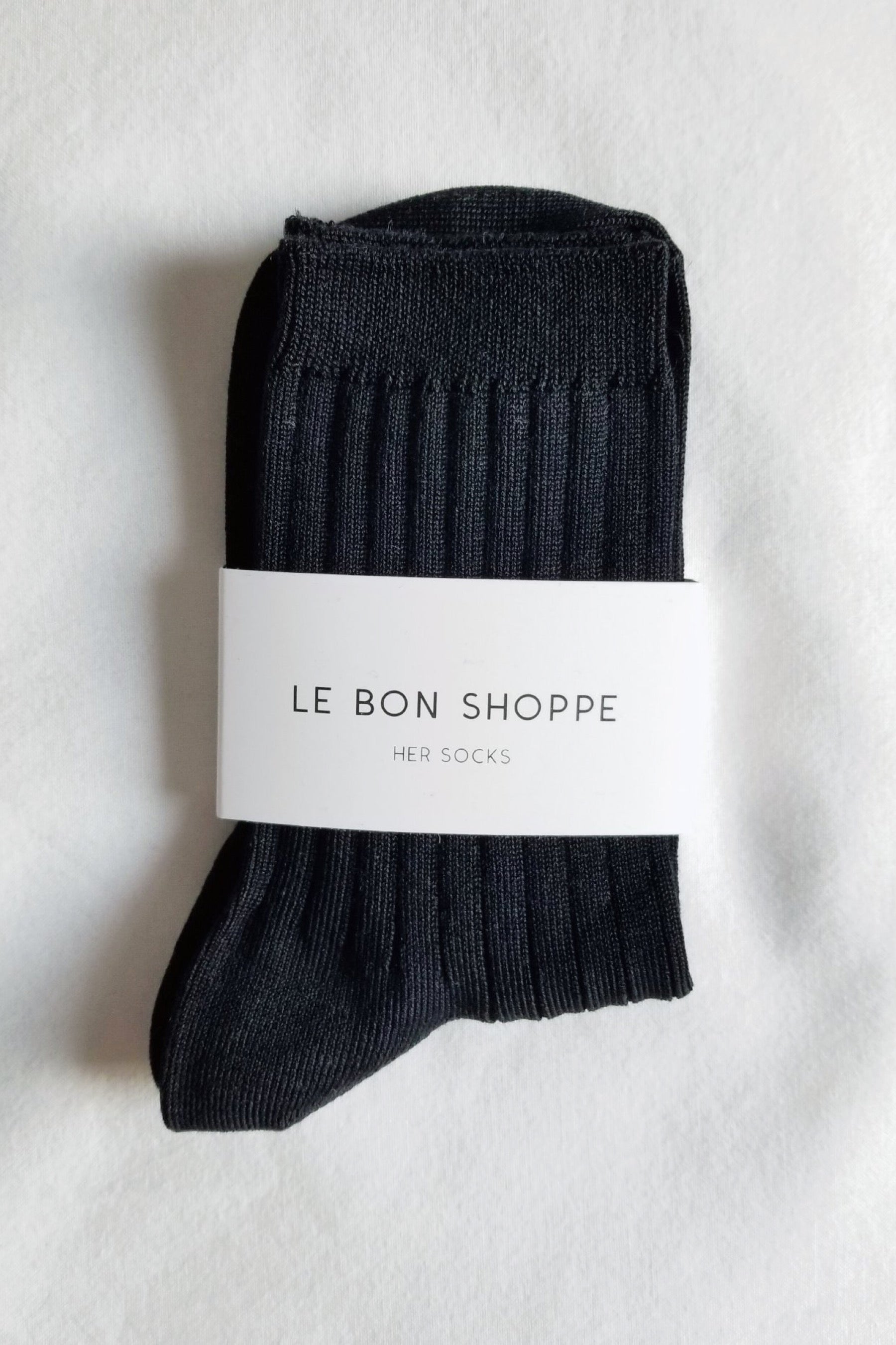 True Black Her Socks