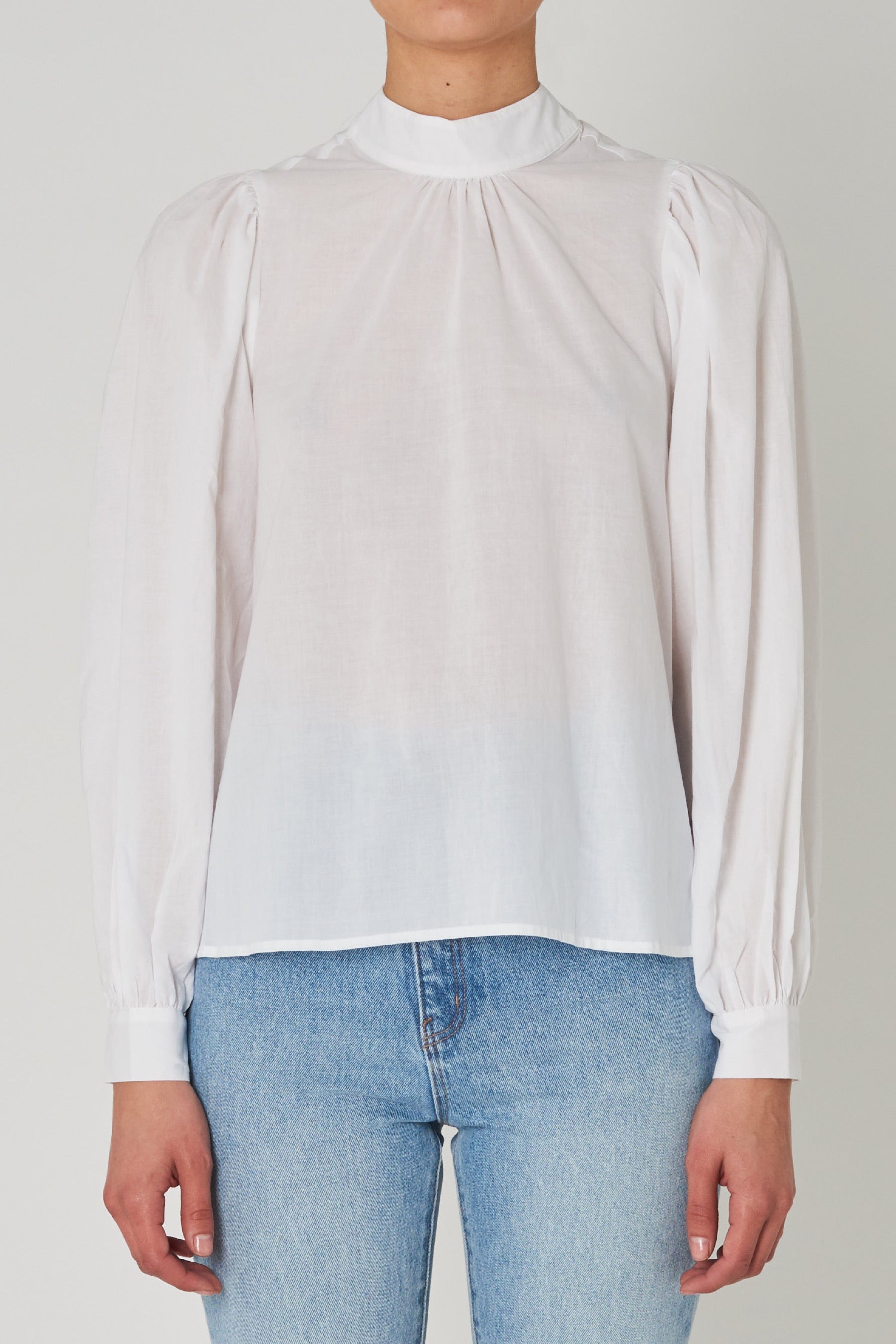 White Allegra Blouse