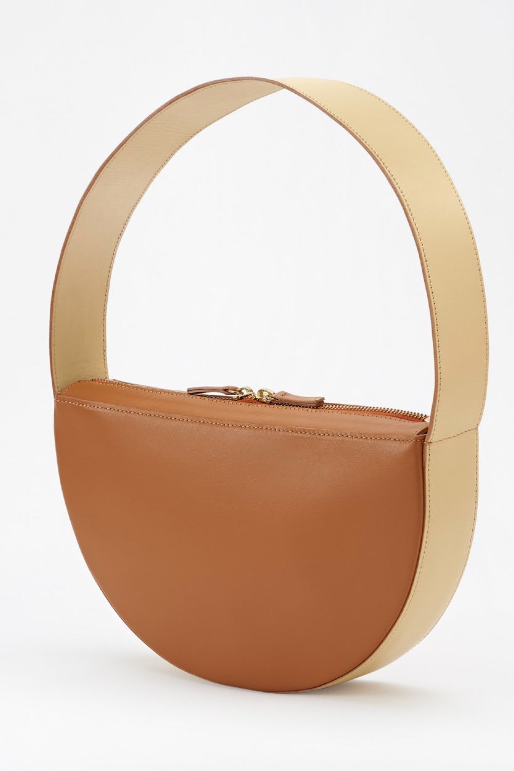 Cappuccino Orbit Shoulder Bag