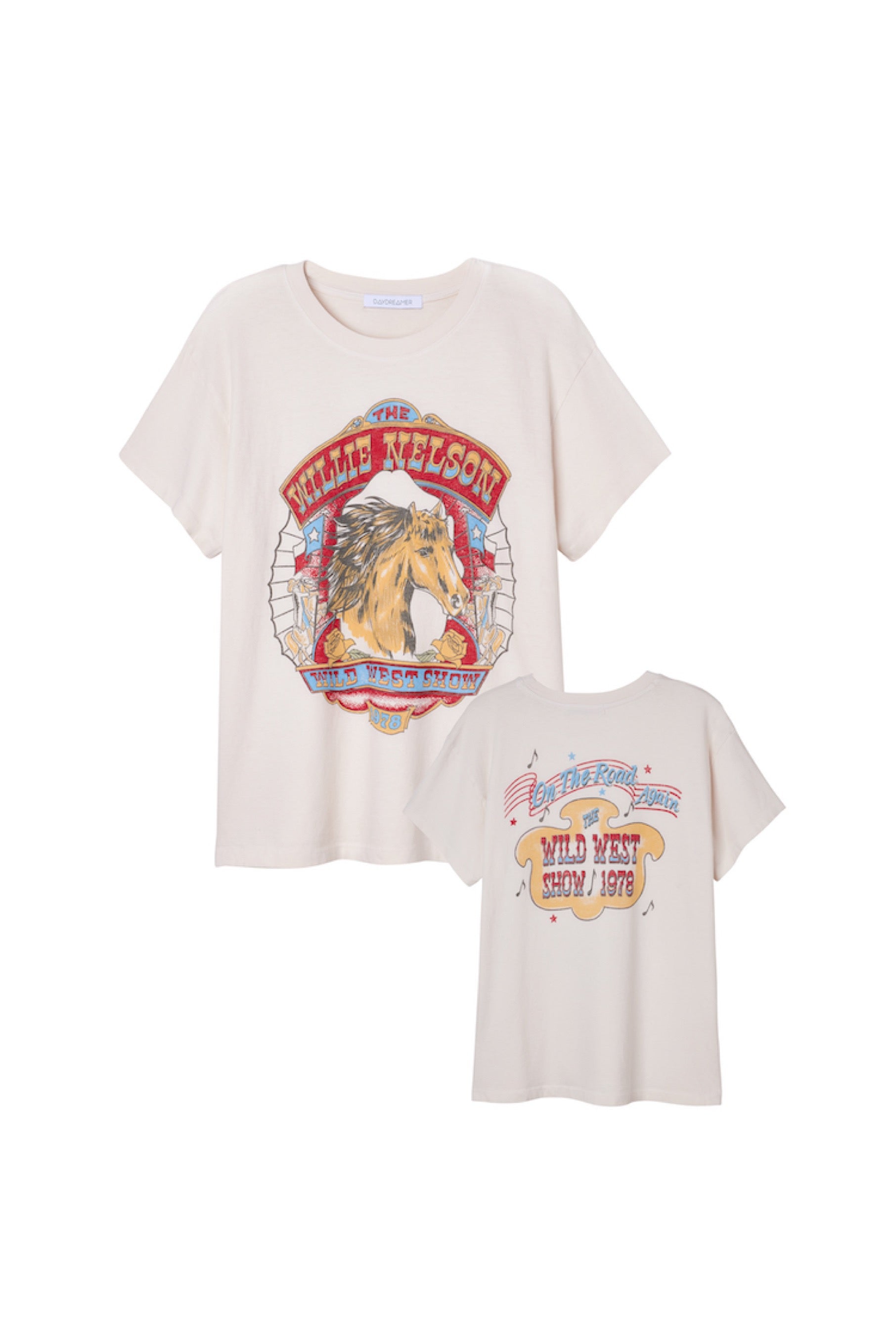 Willie Nelson Wild West Show Tour Tee