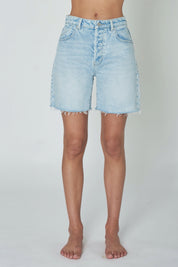 Bleached Blue Classic Cutoff