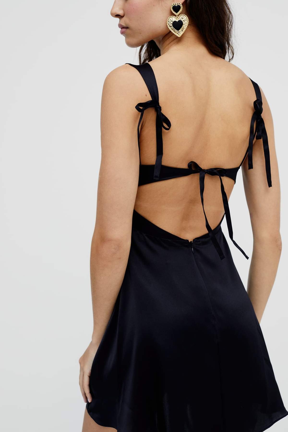 Black Taliah Mini Dress