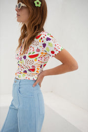 Farmers Market Lucille Top