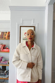 Lydia Check Oversized Jacket