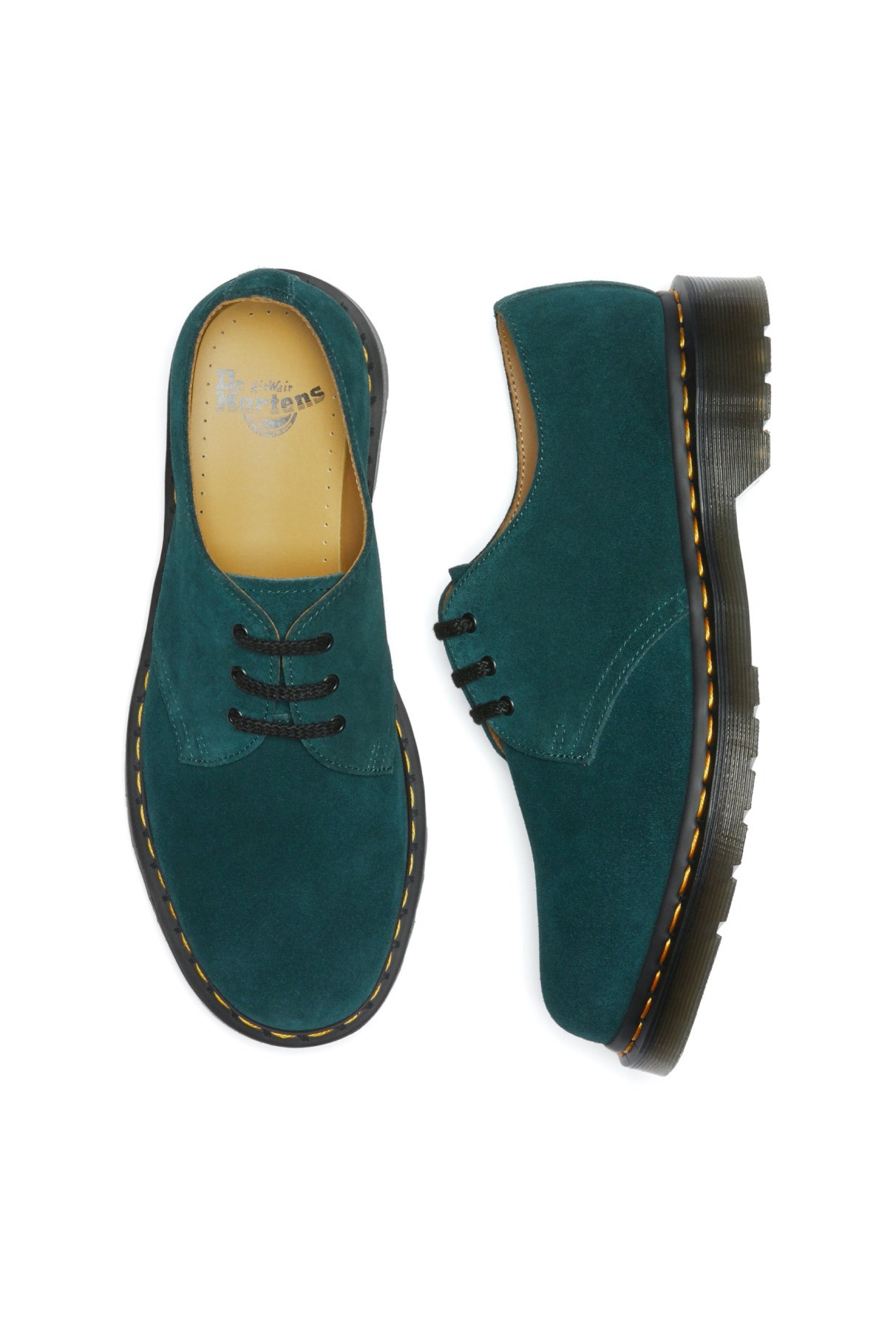 Racer Green Suede 1461 Oxford