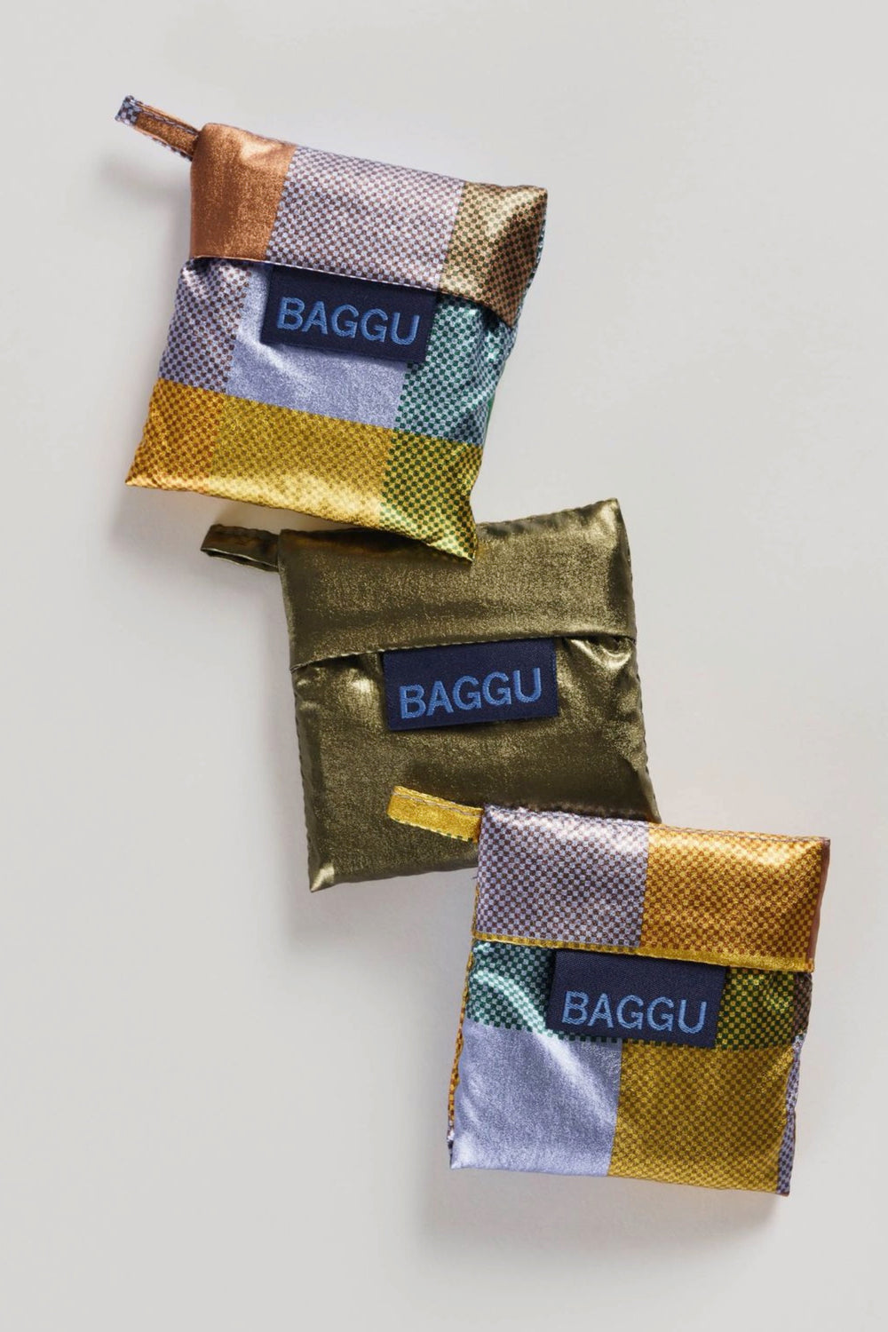 Warm Metallics Mini Baggu Set