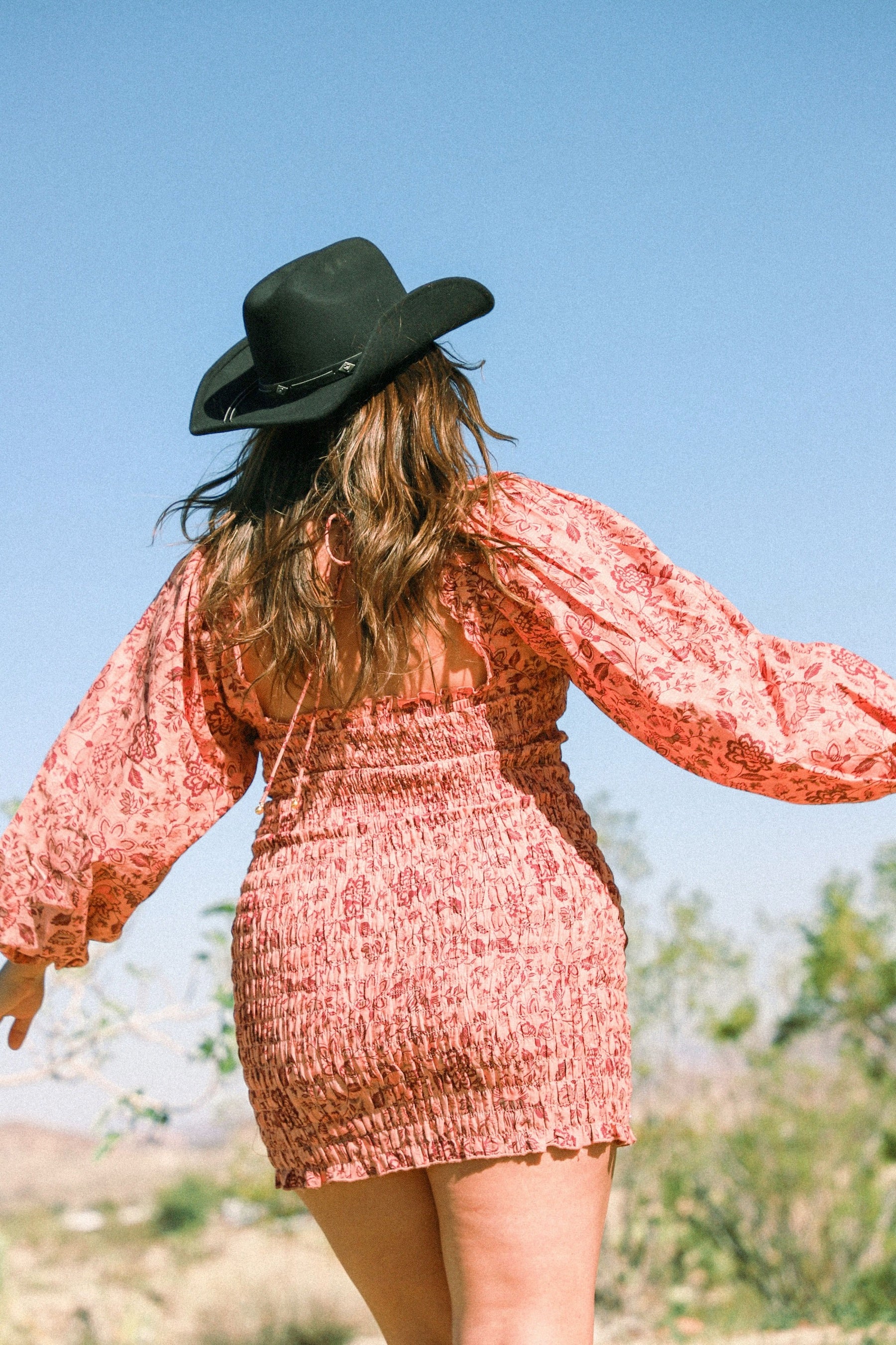 Apricot Smock It To Me Mini