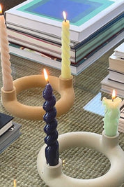 Natural Concrete Stella Candle Holder