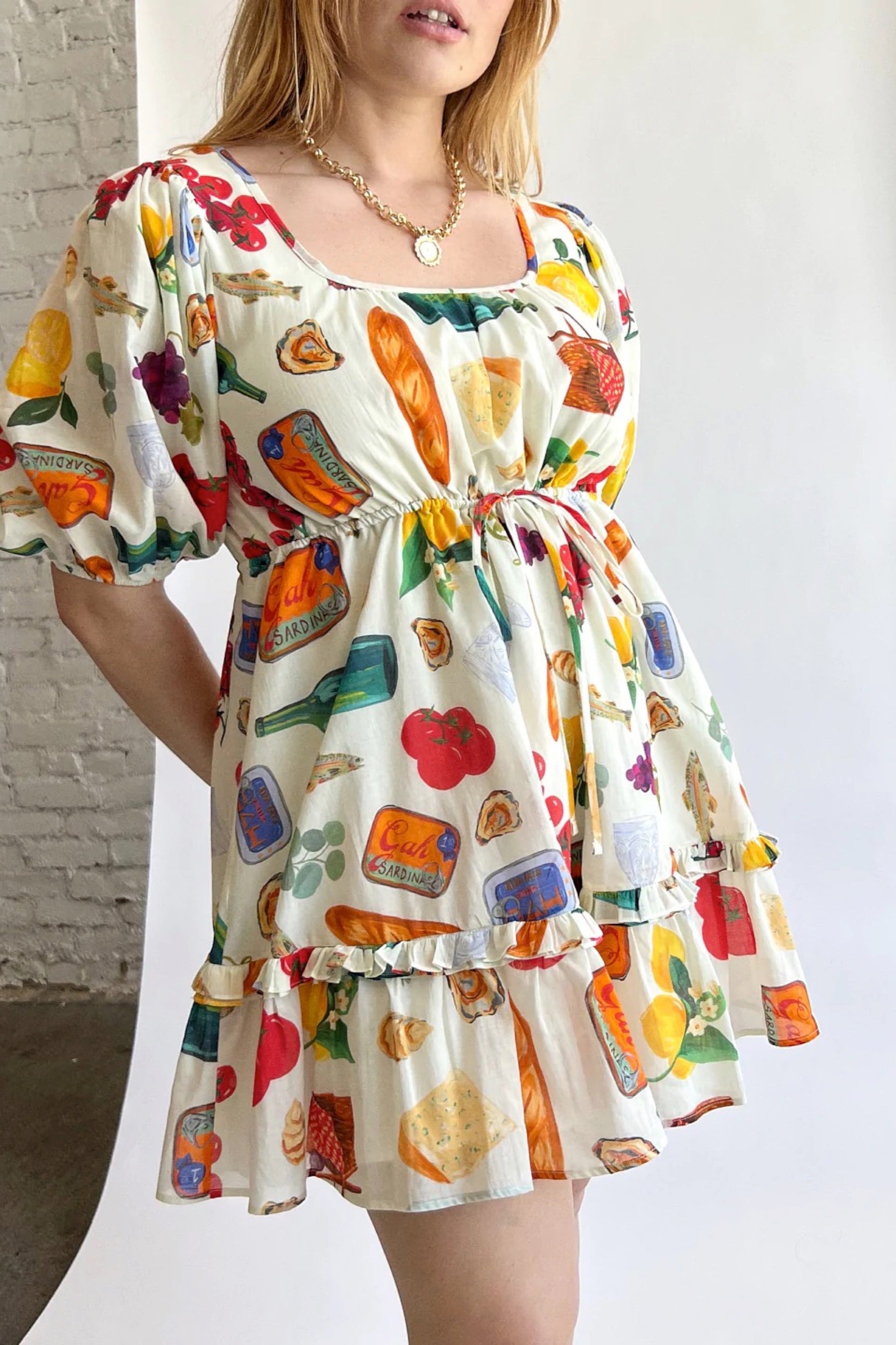 Ivory Italian Summer Leila Dress