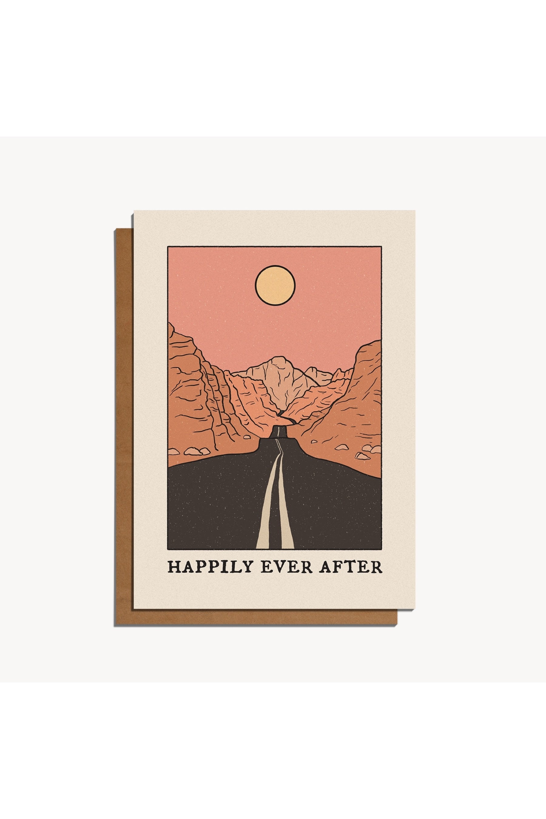 Happily Ever After Moon Card