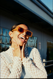 Burnt Honey Dart Sunglasses