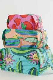 Summer Veggies 3D Zip Set