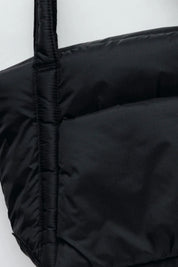 Puffy Mini Tote - Black