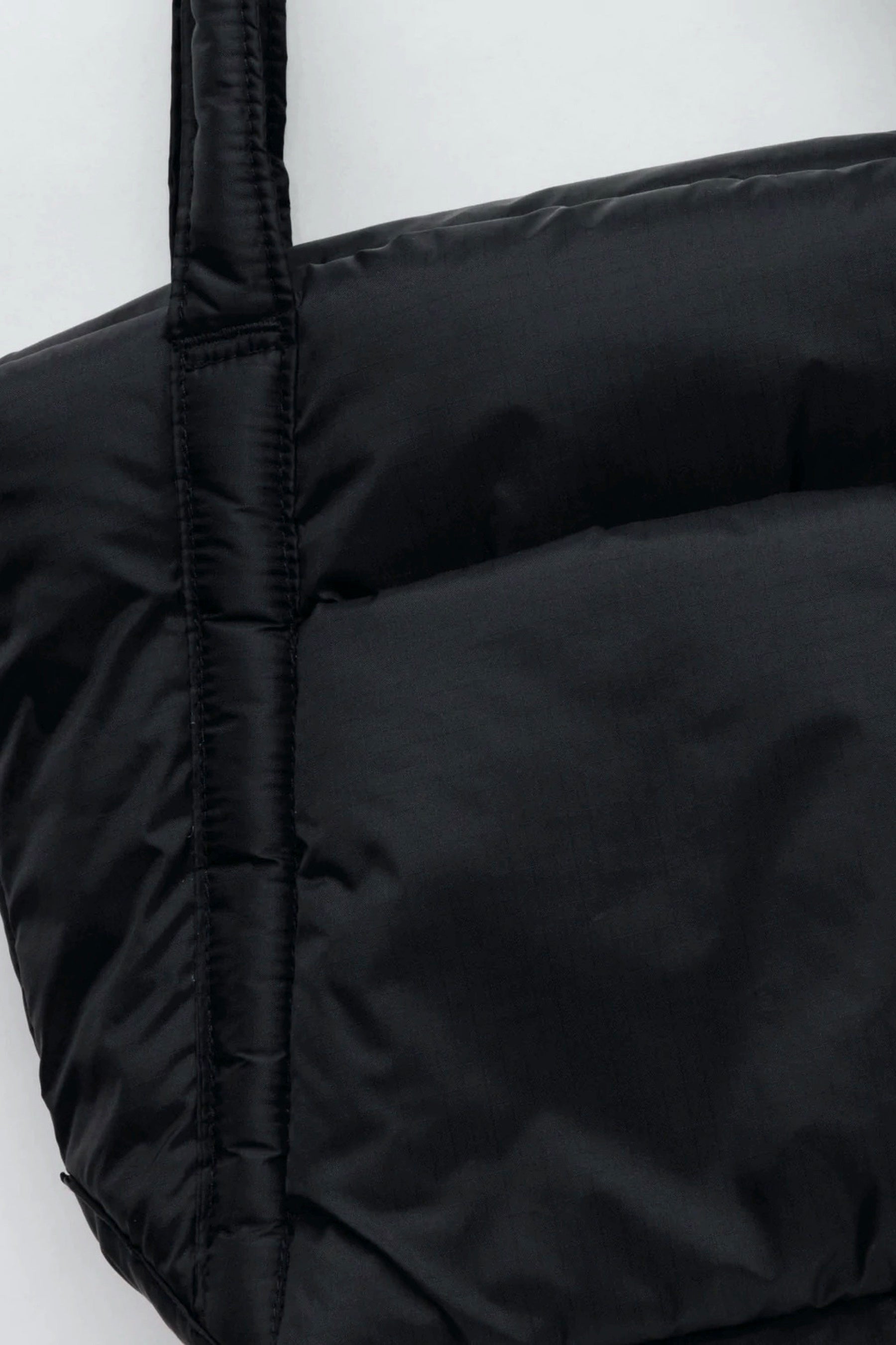 Puffy Mini Tote - Black