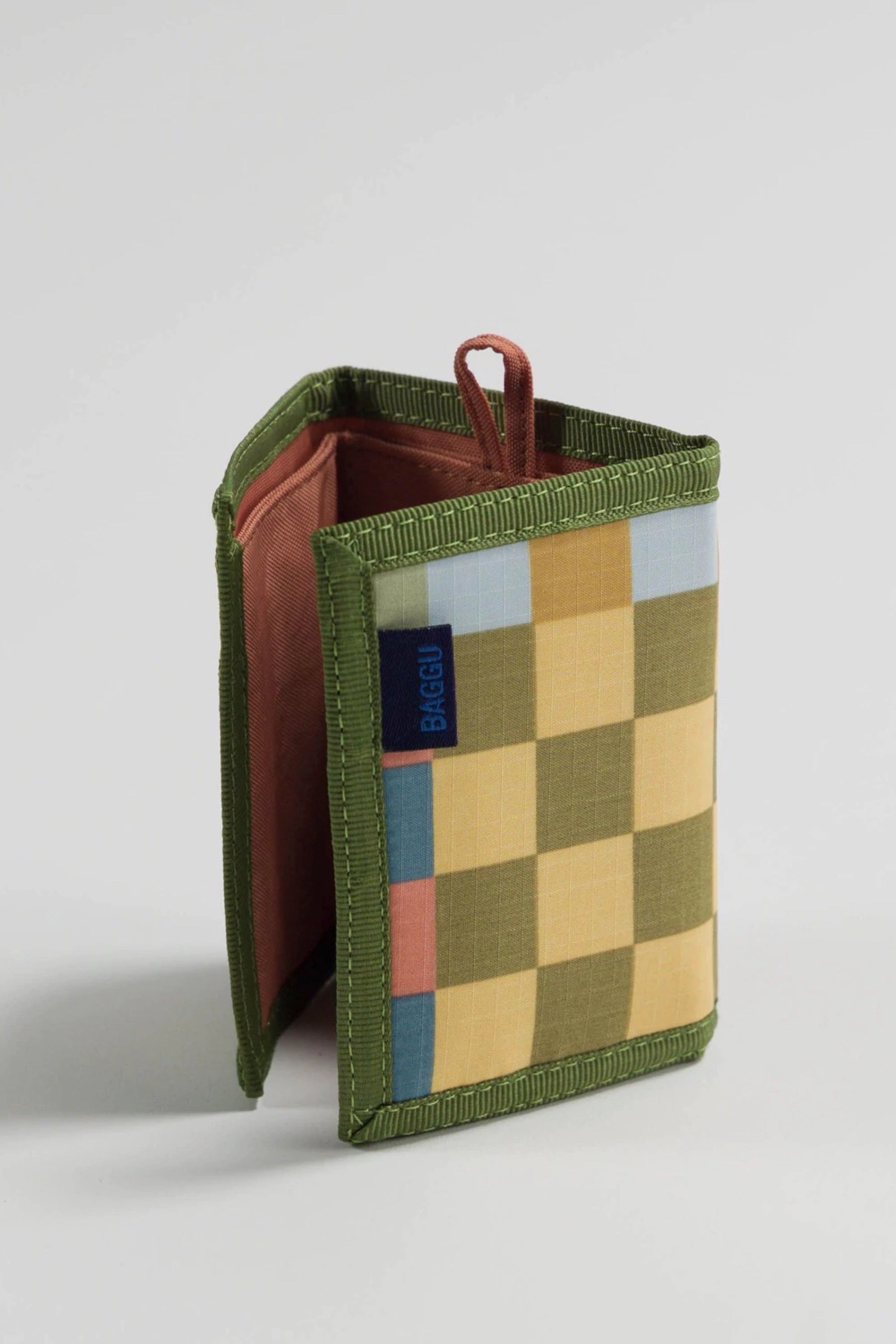 Medium Check Multi Nylon Wallet