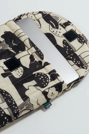 Mushrooms Puffy Laptop Sleeve