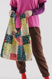 Calico Block Baggu
