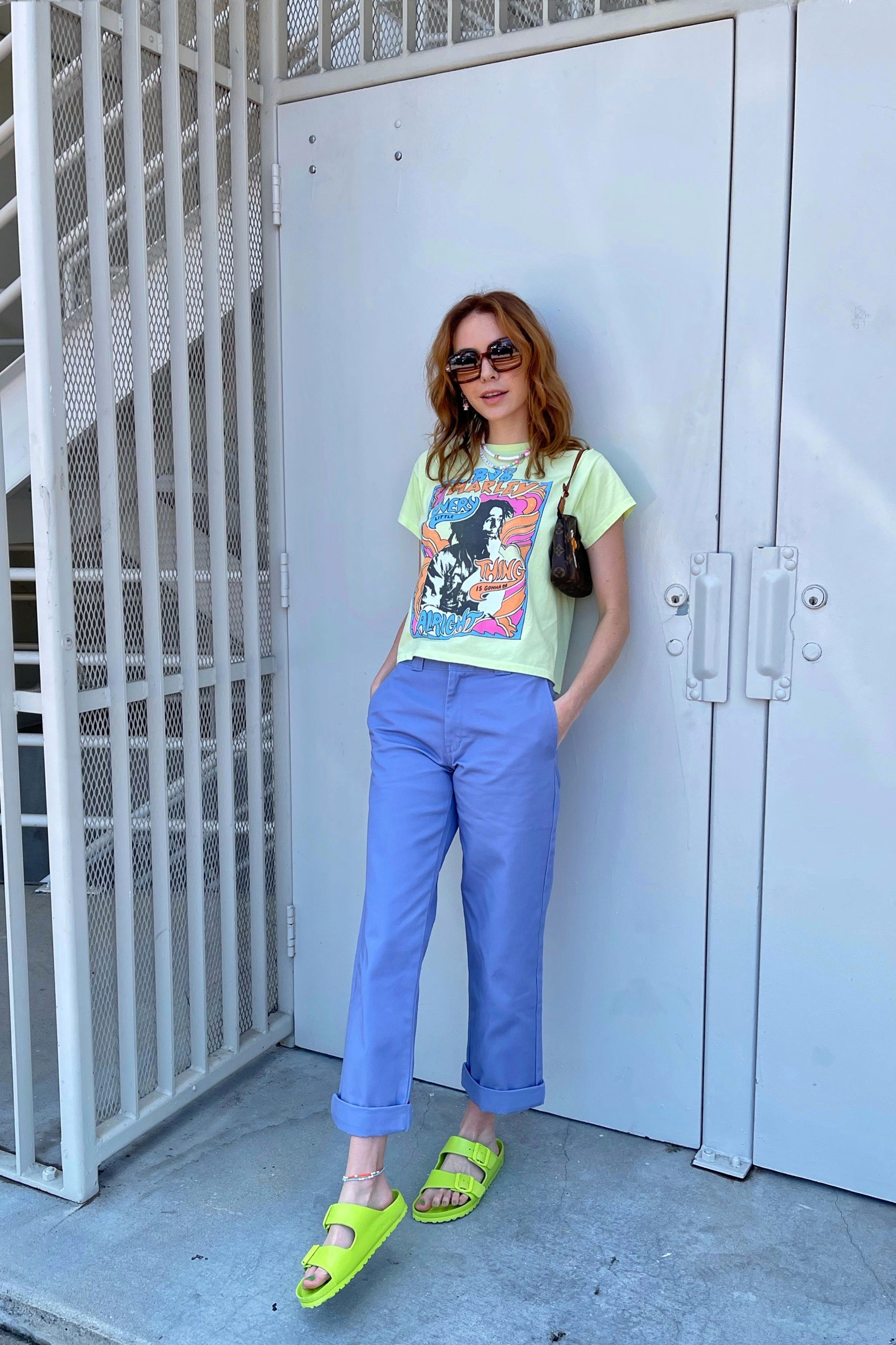 Bob Marley Don't Worry Girlfriend Tee