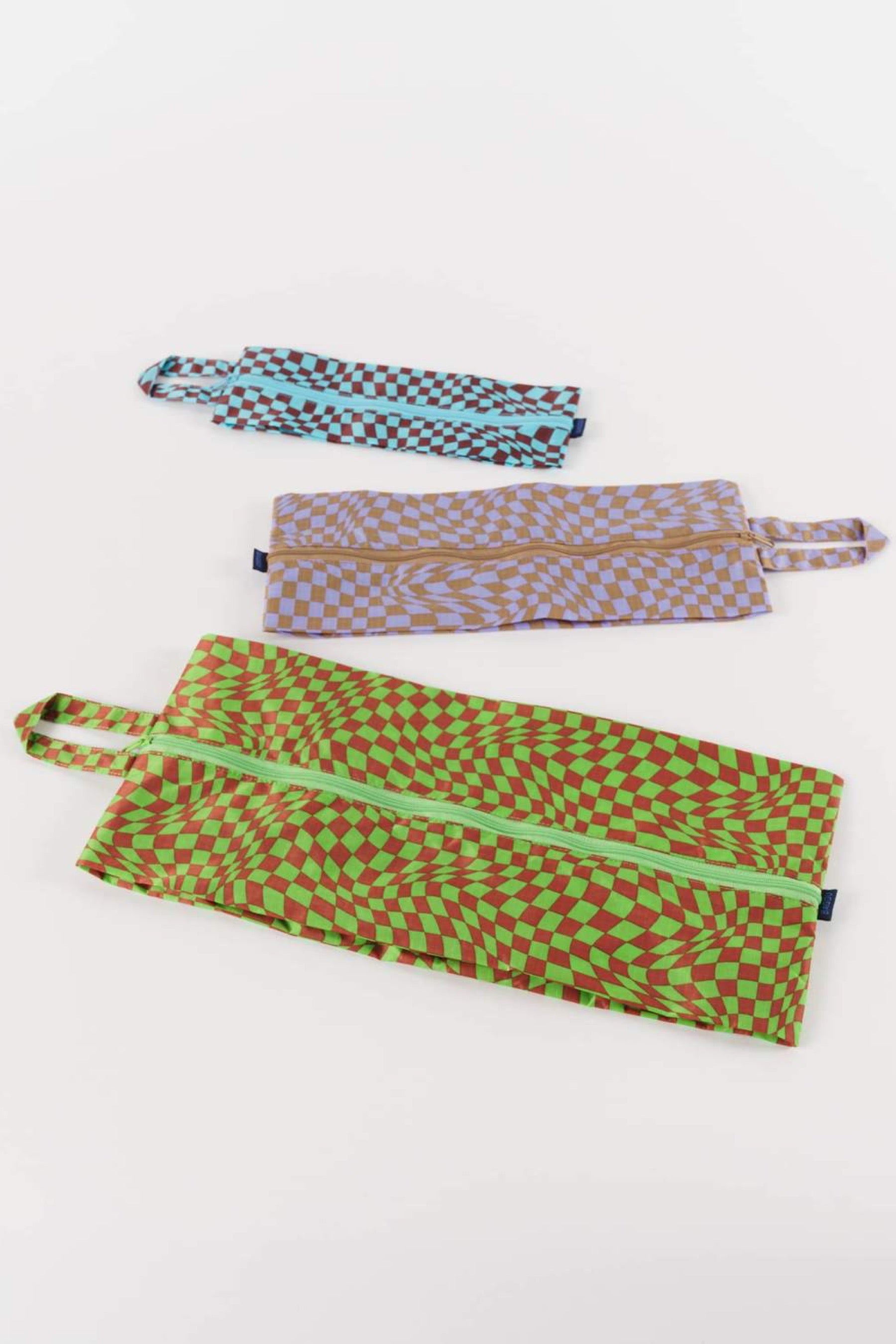 Trippy Checkers 3D Zip Set