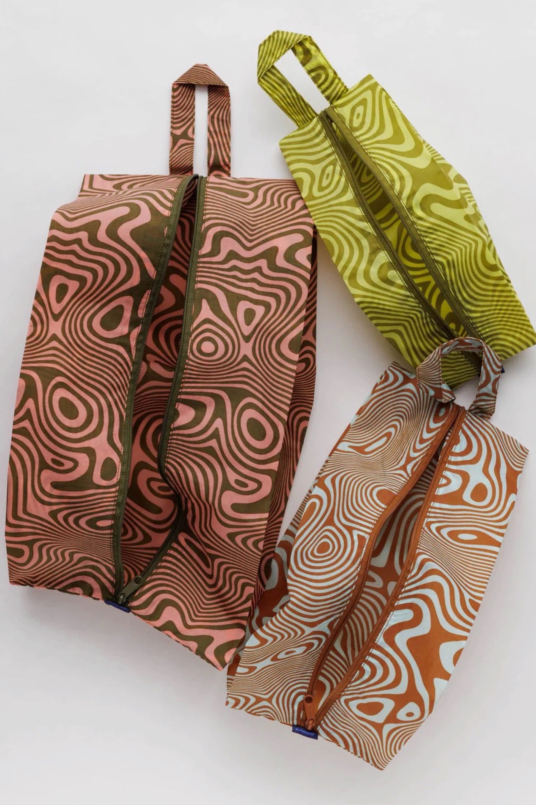 Trippy Swirl 3D Zip Set