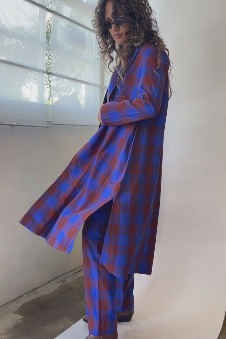 Rust + Cobalt Notch Jacket