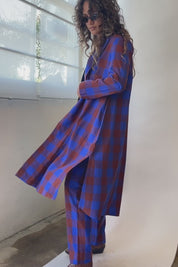 Rust + Cobalt Notch Jacket