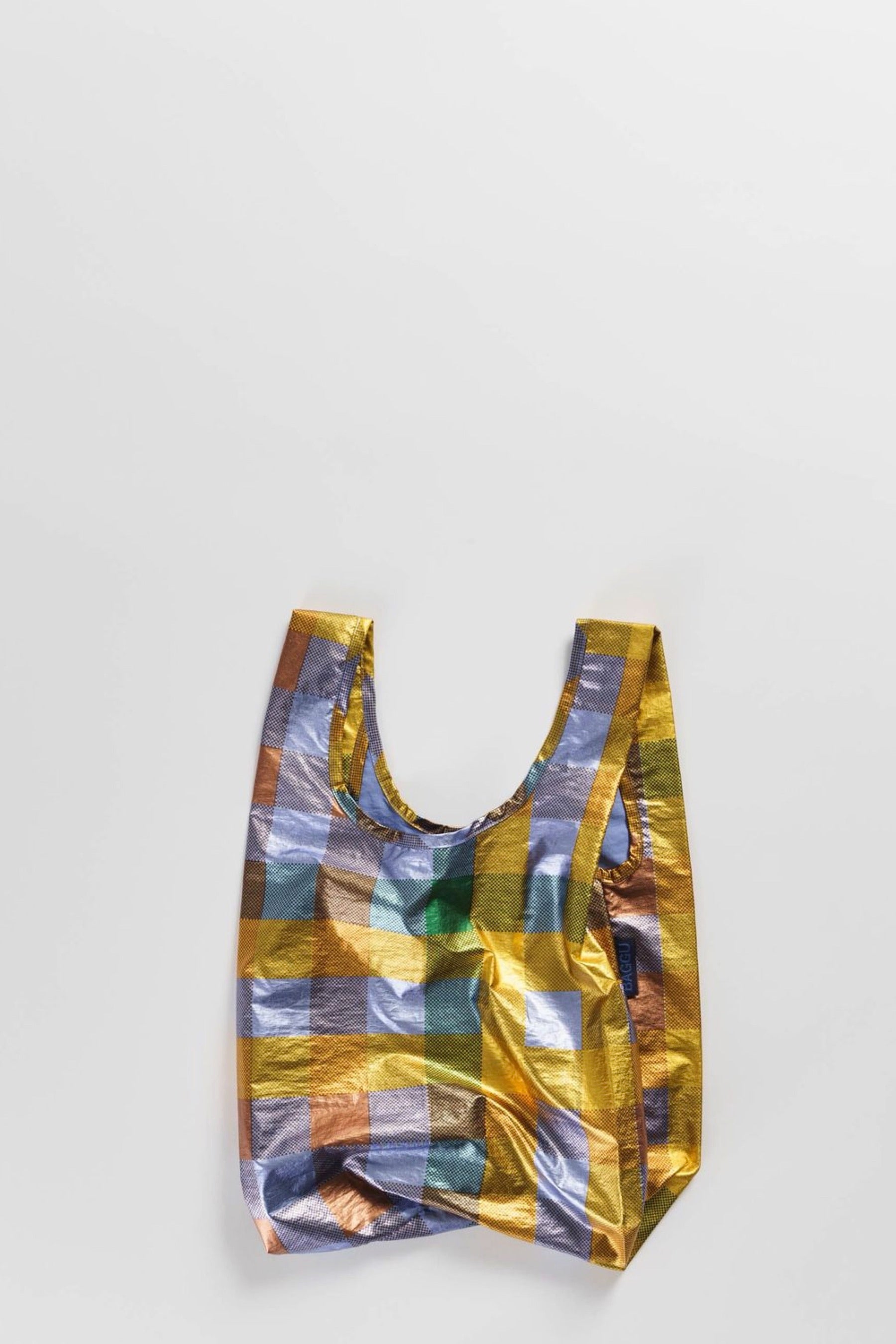 Baby Madras Metallic Baggu