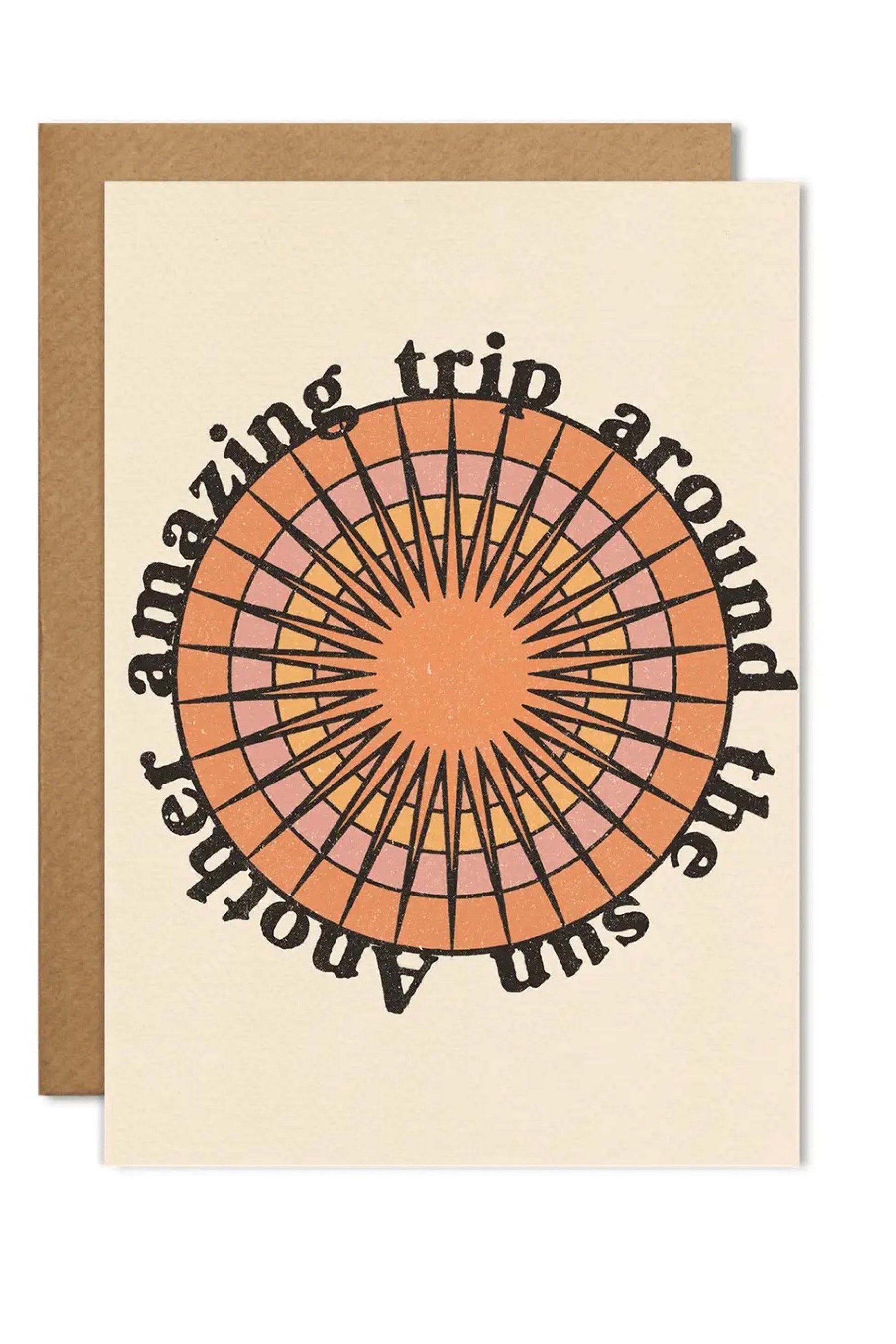 Trip Around The Sun Card