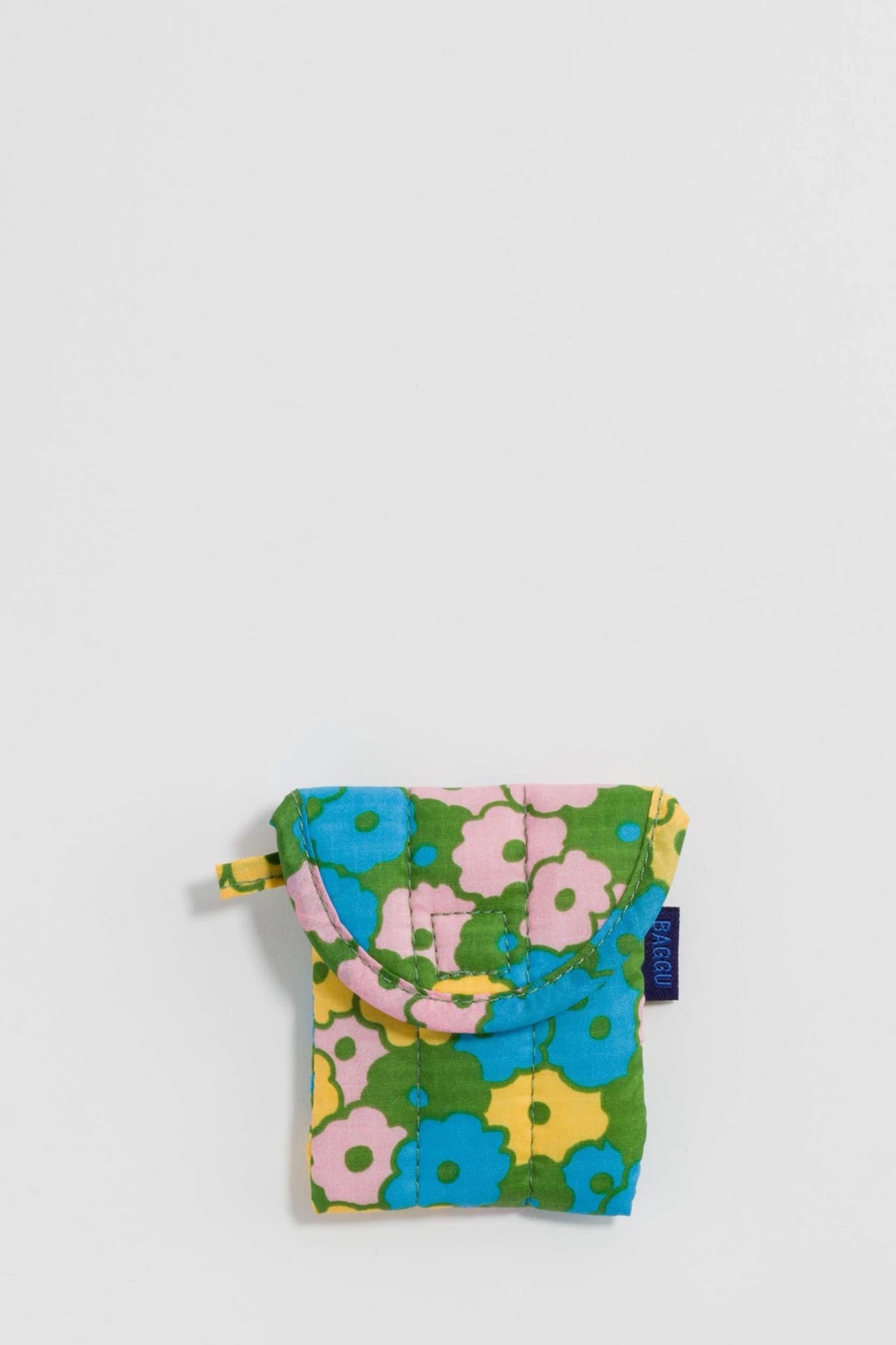 Flowerbed Puffy Earbuds Case