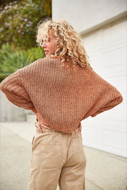 Brown On Your Side Pullover