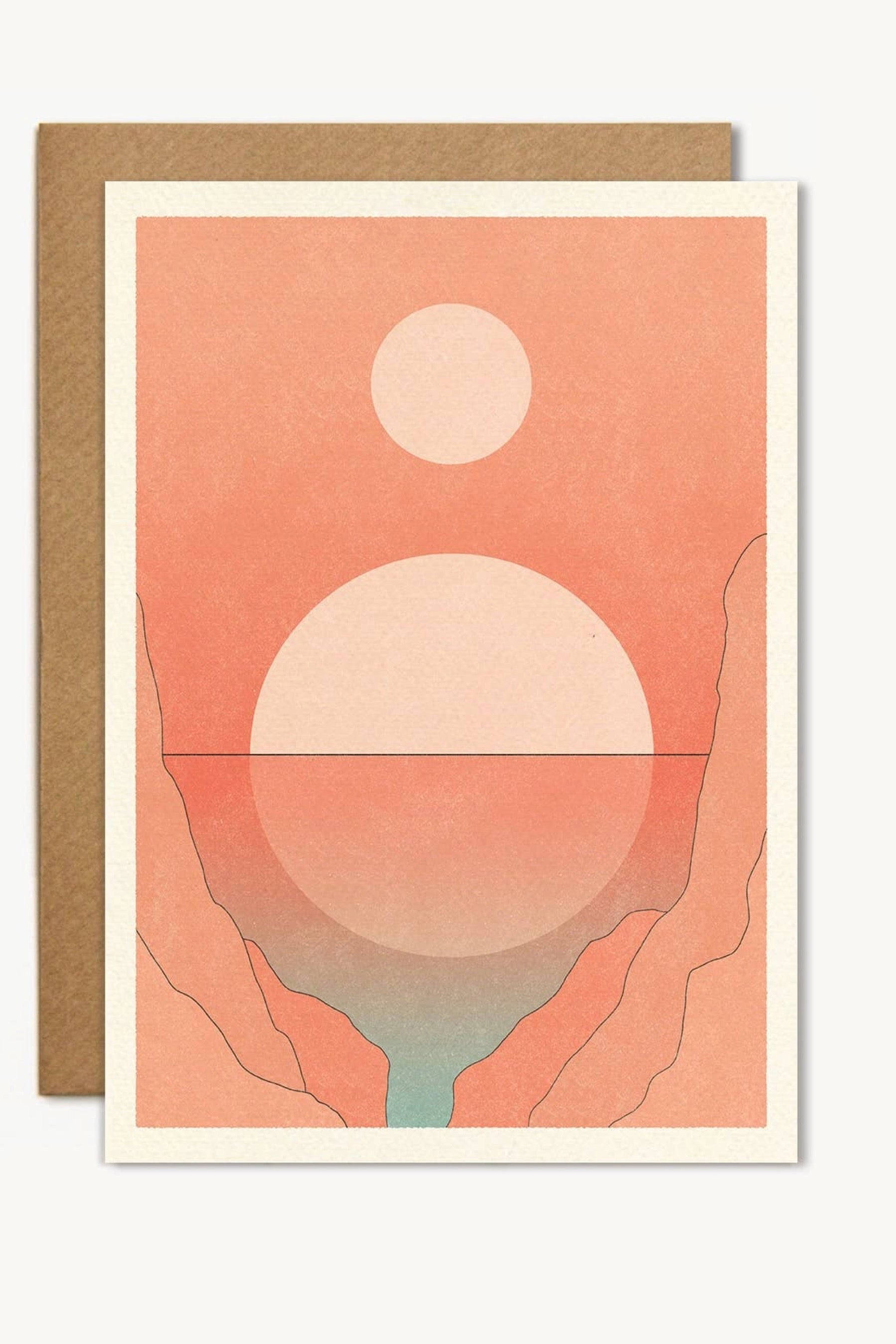 Canyons Print Card