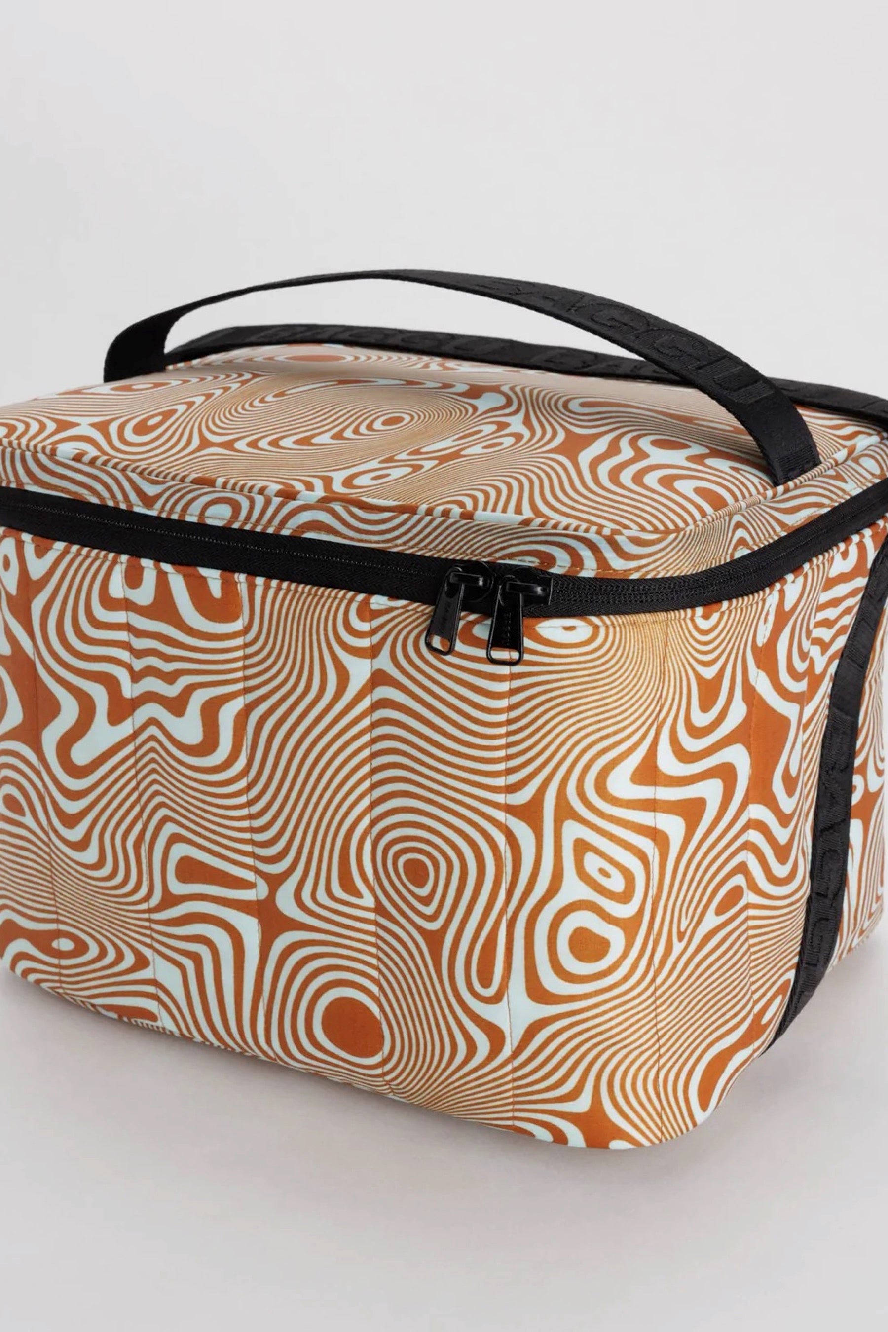 Pool Trippy Swirl Puffy Cooler Bag