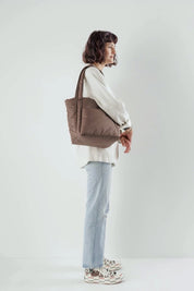 Puffy Mini Tote - Cocoa