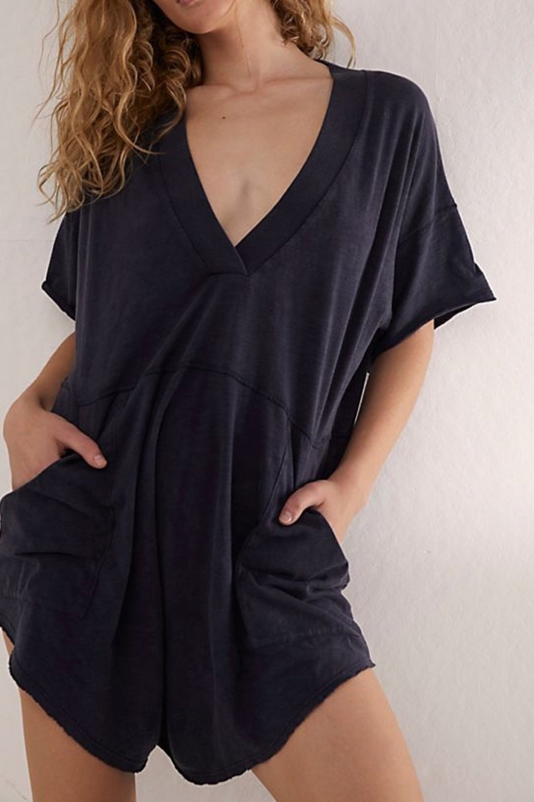 Black Why Not Romper