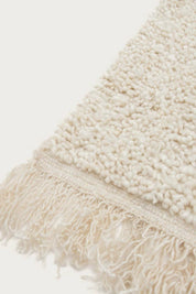 Natural Wool Shag Runner