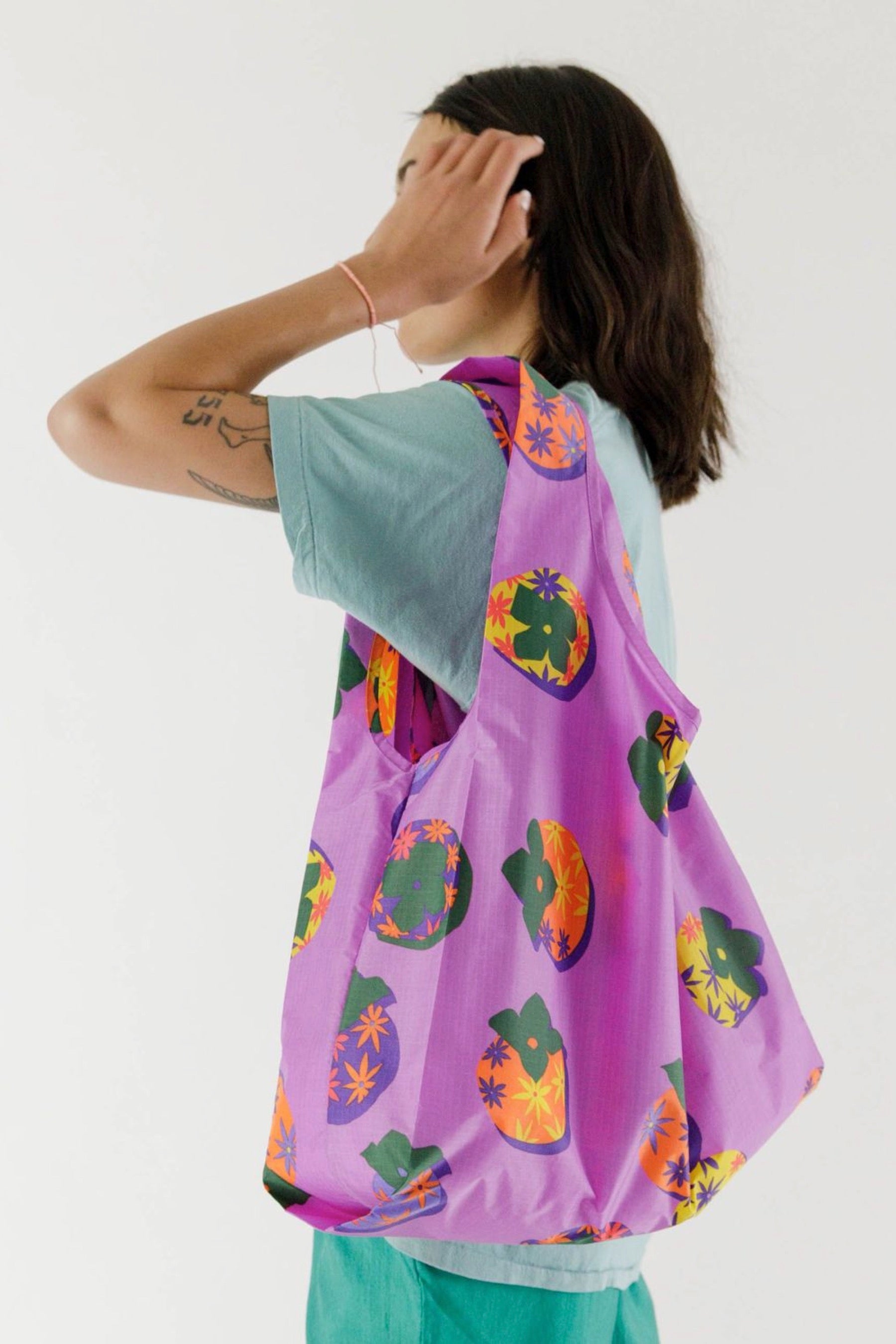 Persimmon Collage Baggu