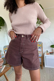 Washed Cocoa Koko Short