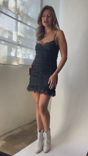 Black Samira Mini Dress