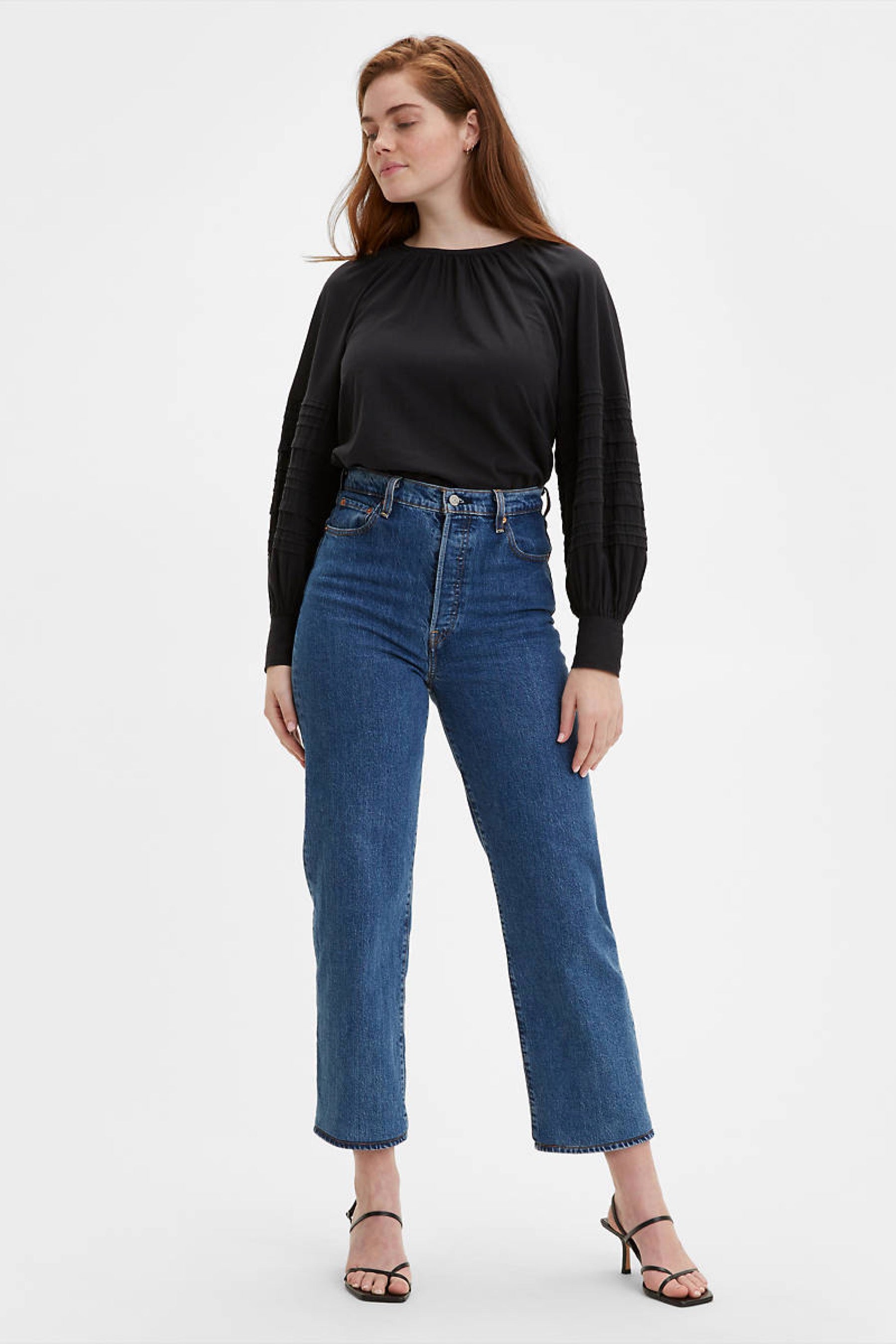 Georgie Ribcage Straight Jeans