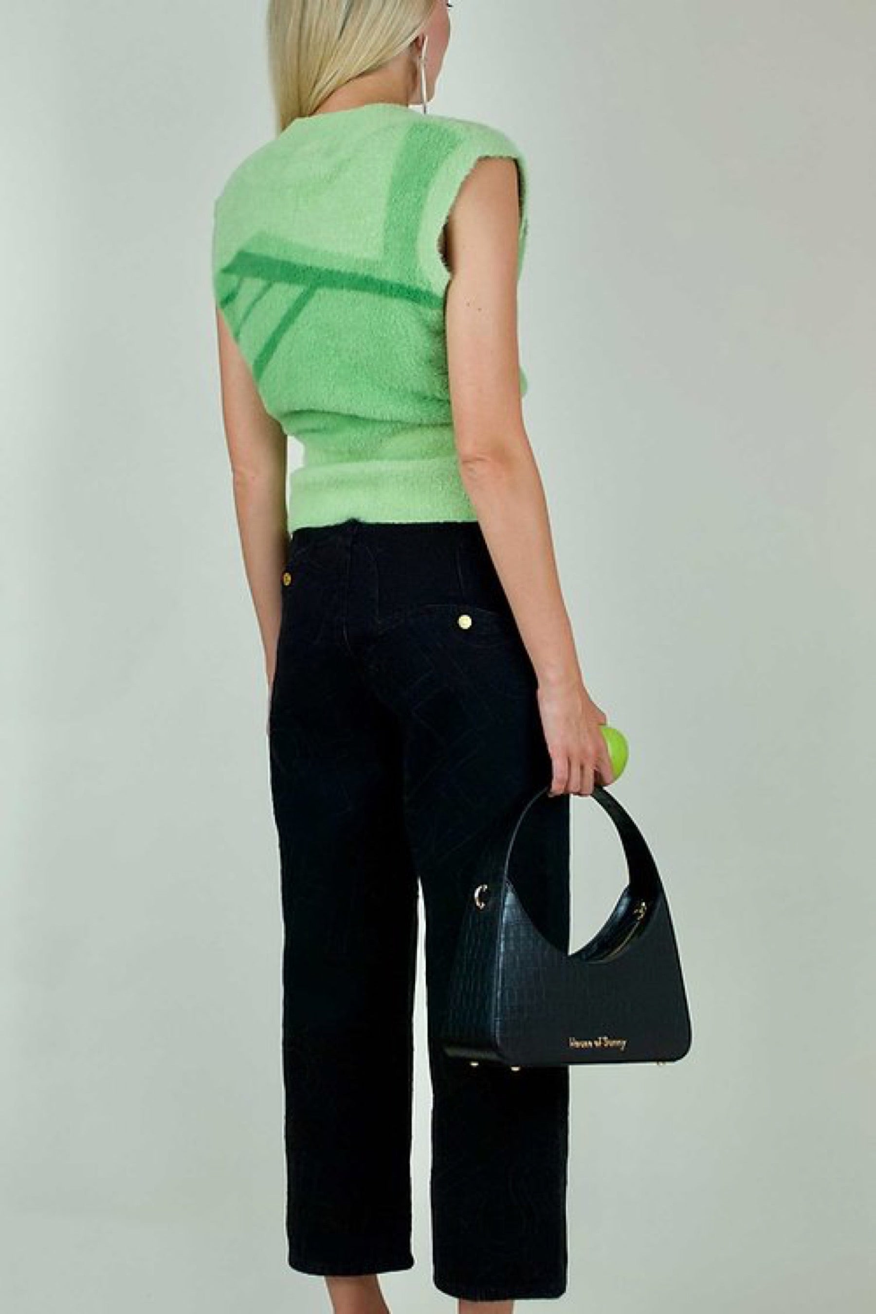 Palm Green Suburban Sweater