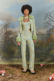 Cucumber Cypress Peggy Cardigan