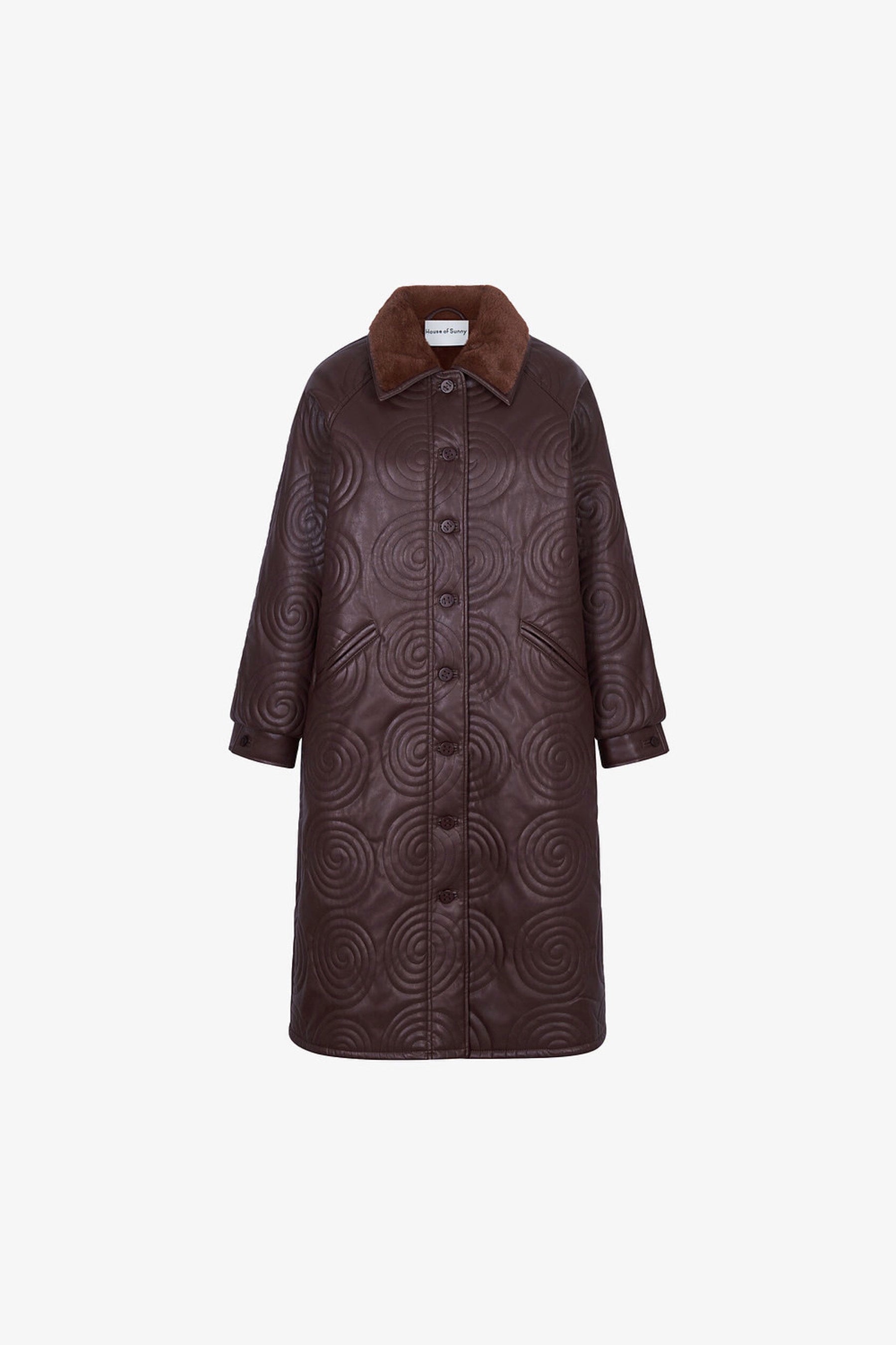 Mahogany Cosmo Overcoat