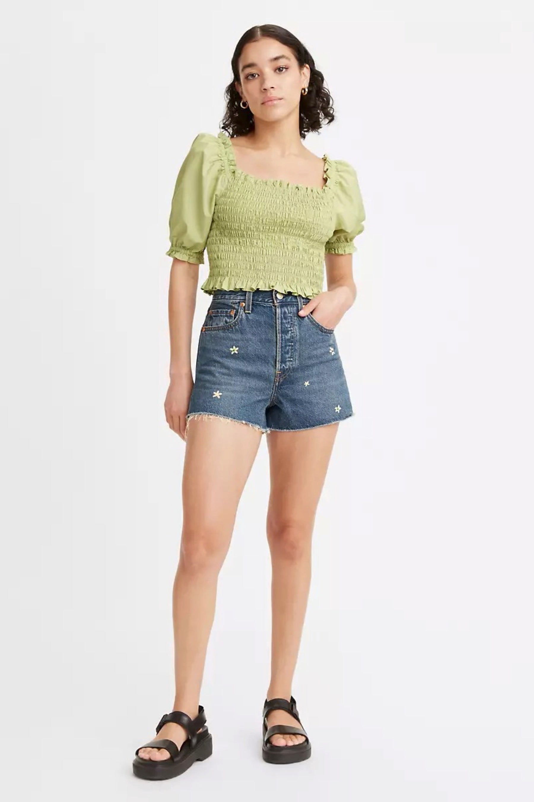 Shortcut Ribcage Short