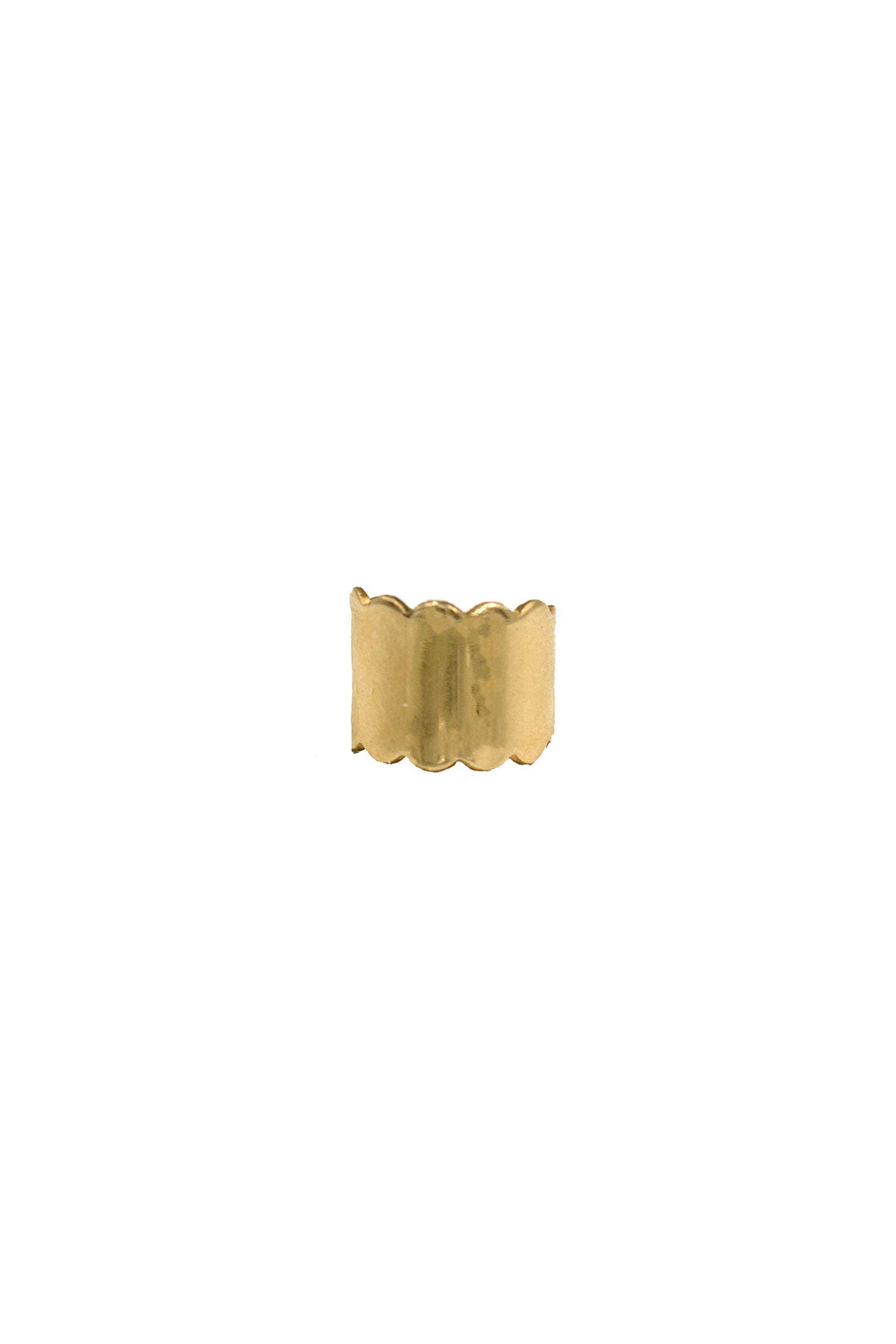 Gold Cloud Ear Cuff