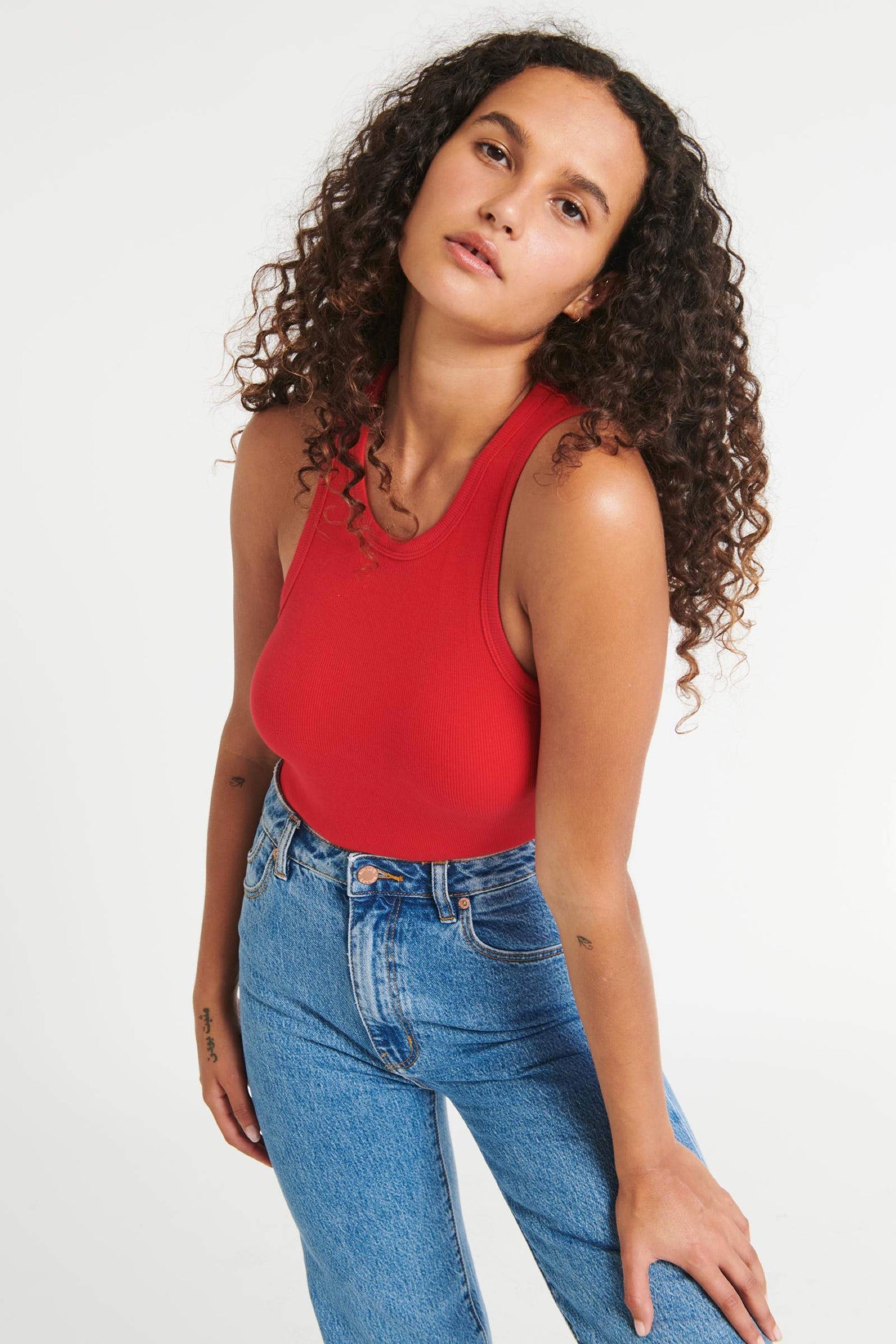 Red Miller Baby Rib Tank