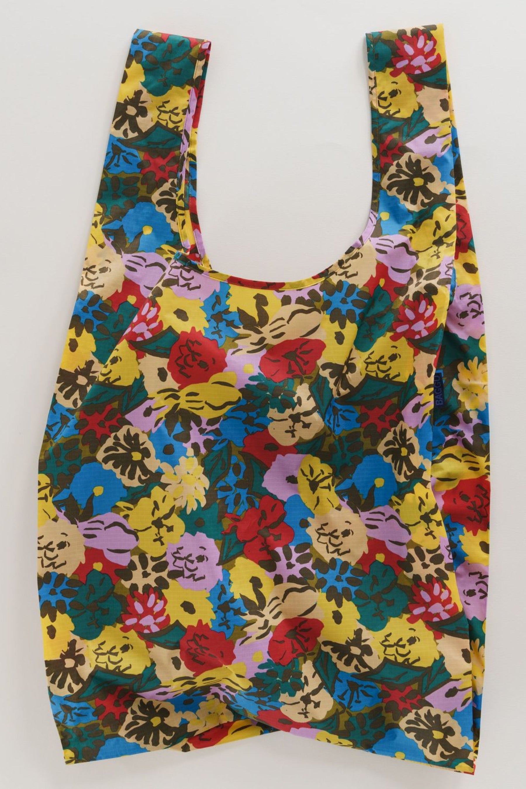 Big Scarf Floral Baggu