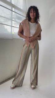 Peachy Tan Pull-On Sweater