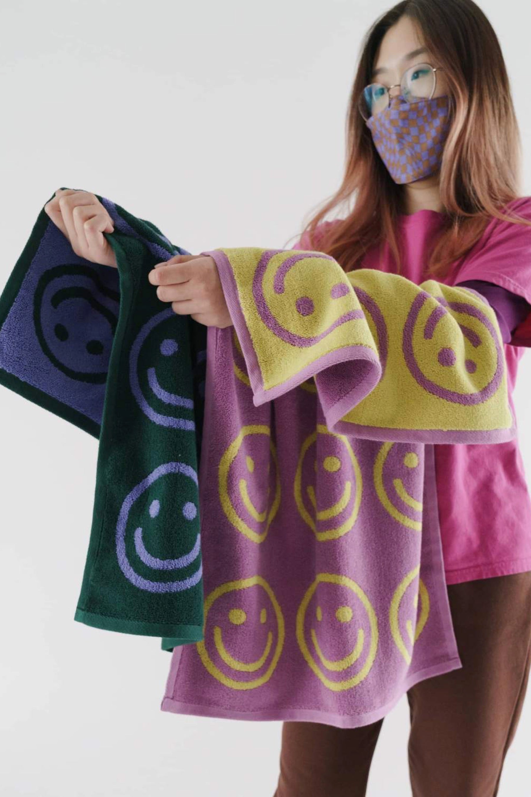 Mix Happy Hand Towel Set