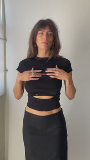 Black Olin Top