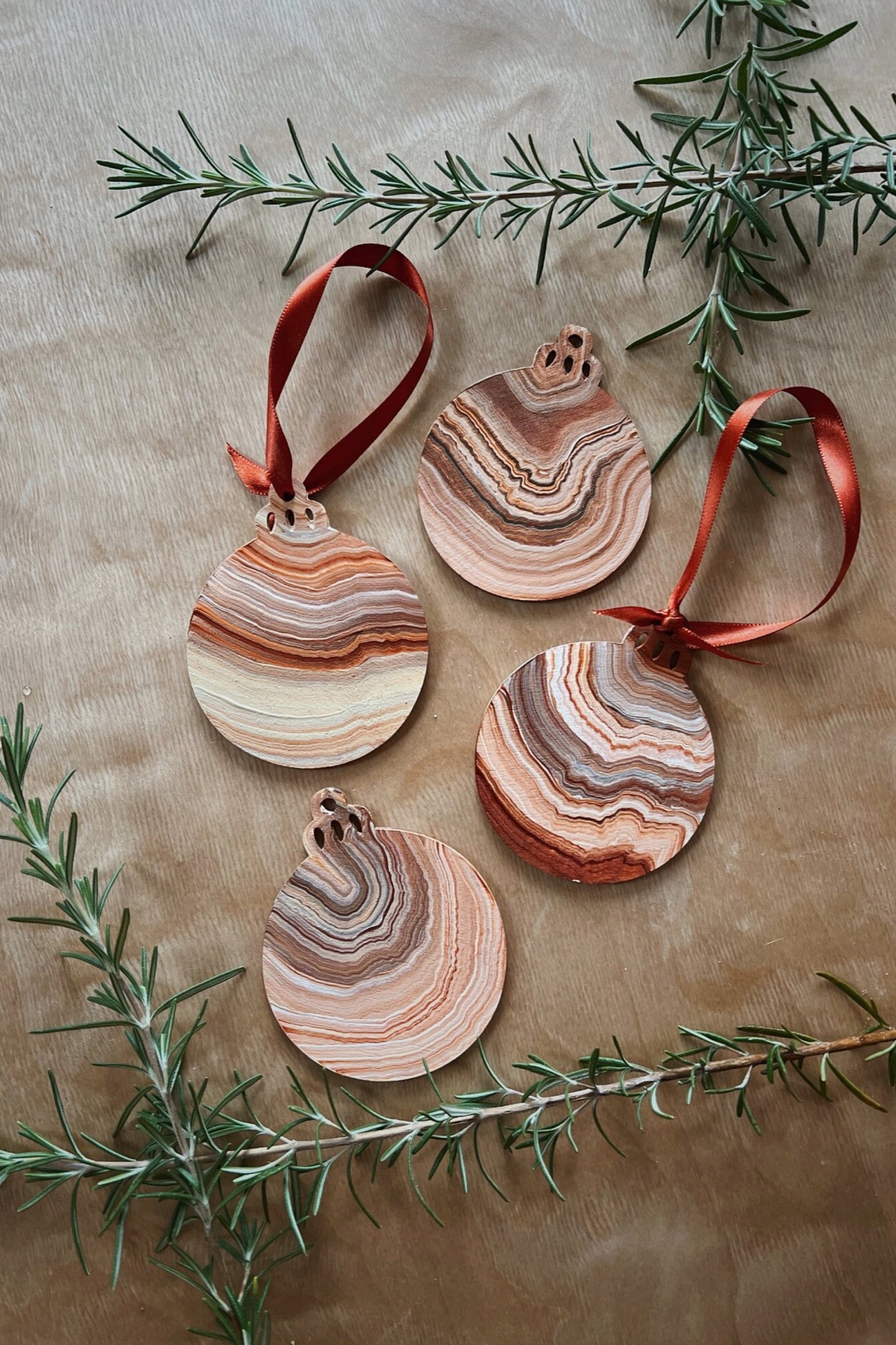 X Prism Ornament - Warm